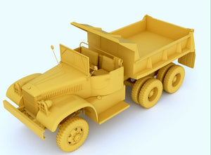 Mirror Model 35806 U.S. Diamond T 972 Dump Truck Late open Cab 1/35 – Bild 5