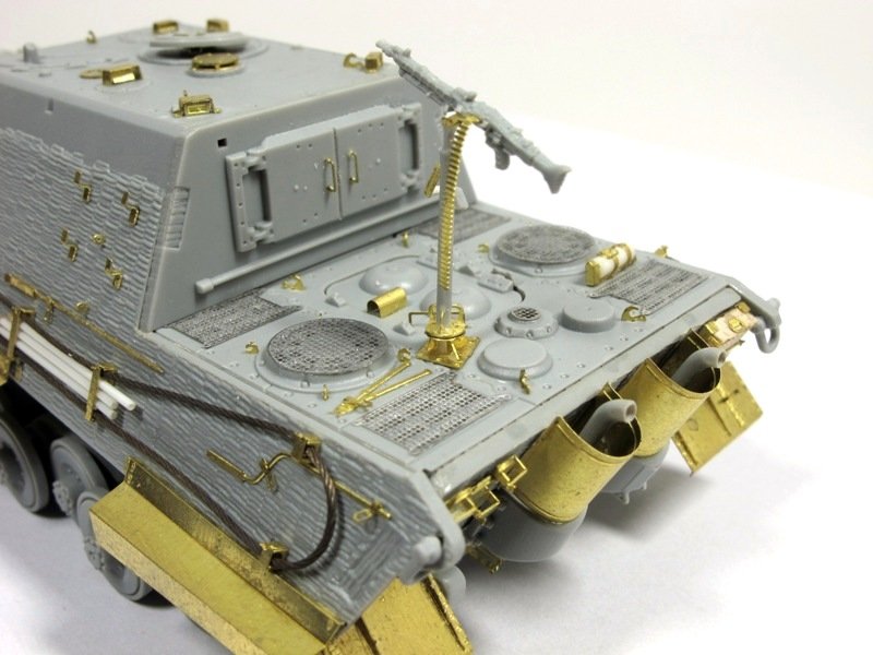 Maquette ET Model E72-022 Jagdtiger allemand de la Seconde Guerre mondiale pour kit DRAGON au 1/72 – image 7
