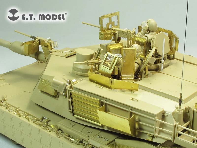E.T. Model E35-192 Modern US ARMY M1A2 SEP MBT TUSK I/II (For TAMIYA 35326) 1/35 – Bild 7