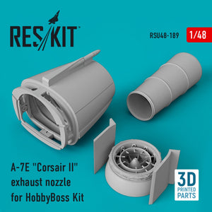 RESKIT RSU48-0189 A-7E &amp;quot;CORSAIR II&amp;quot; EXHAUST NOZZLE FOR HOBBYBOSS KIT (3D PRINTED) 1/48 – Bild 2