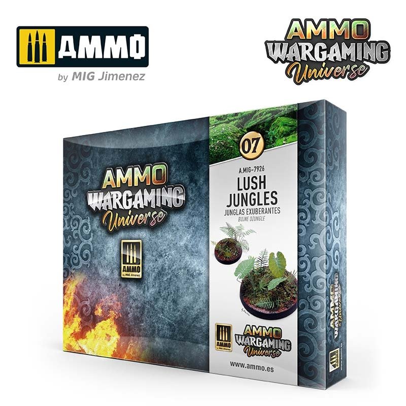 MUNITIONS de Mig Jimenez 7926 AMMO WARGAMING UNIVERSE 07 - Jungles luxuriantes  – image 2