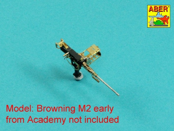 Aber 35L-091 Early barrel to U.S. cal .50 (12,7mm) heavy machine gun Browning M2 HB 1/35 – Bild 14