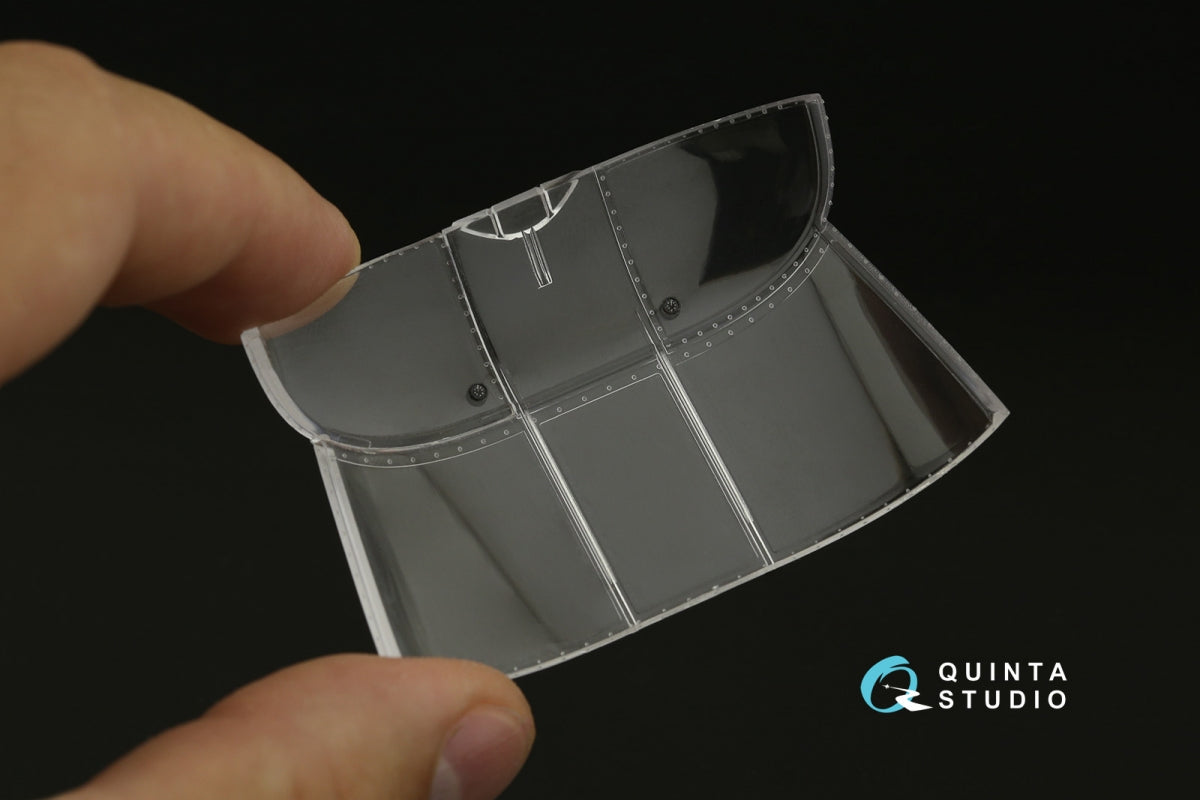 Quinta Studio QDS+35108 MH-60L 3D-Printed &amp;amp; coloured Interior on decal paper (Kitty Hawk) (with 3D-printed resin parts) (small version) 1/35 – Bild 6