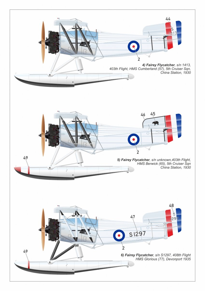 Armory Models 48004 Fairey Flycatcher British Interwar FAA Floatplane Fighter, Late (Metal) 1/48 – image 11