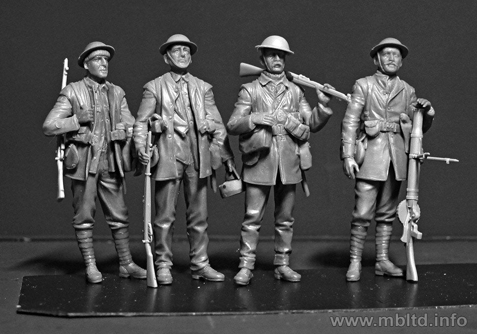 Master Box 35146 British Infantry, Somme Battle period, 1916 1/35 – immagine 2