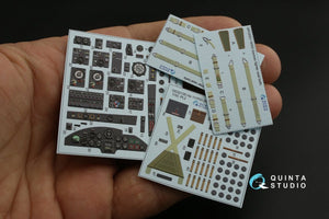 Quinta Studio QD32125 He 111 P/H 3D-Printed &amp;amp; coloured Interior on decal paper (Revell/ProModeler) 1/32 – Bild 14