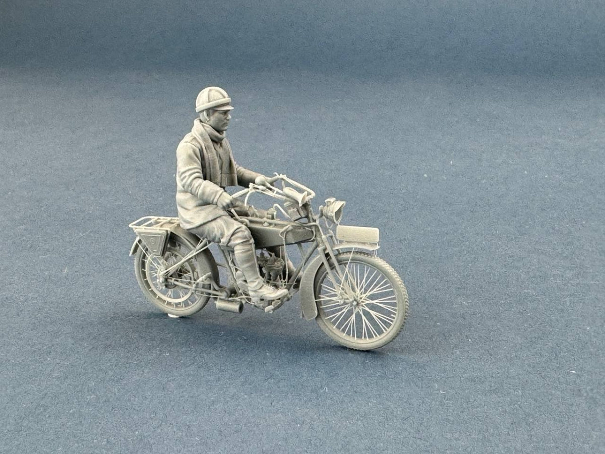 Copper State Models F32-059 Motard de liaison allemand à moto (moto non incluse) 1/32 – image 3