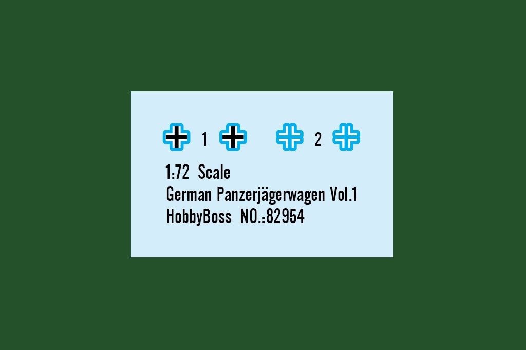 Hobby Boss 82954 German Panzerjägerwagen Vol.1 1/72 – zdjęcie 8