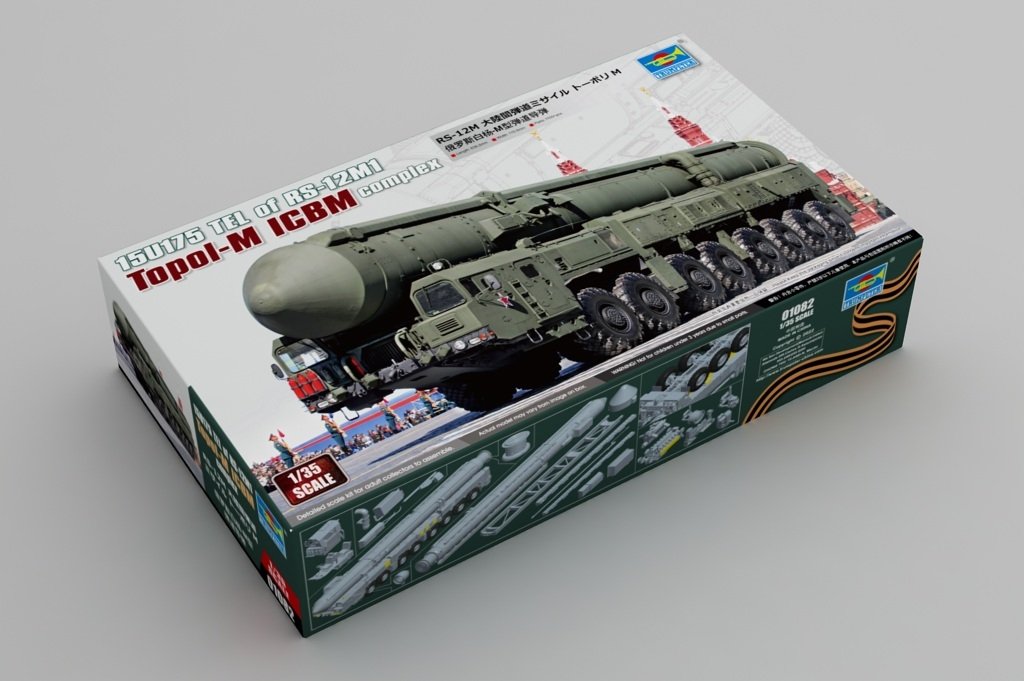 Trumpeter 01082 15U175 TEL of RS-12M1 Topol-M ICBM complex 1/35 – immagine 27