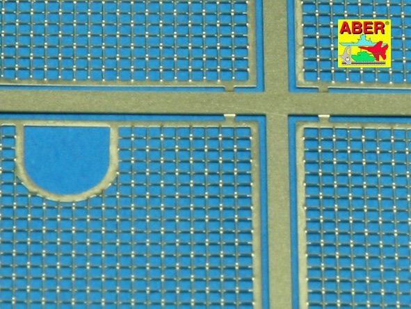 Aber 35G03 Grilles for german tank Tiger I 1/35 – immagine 3