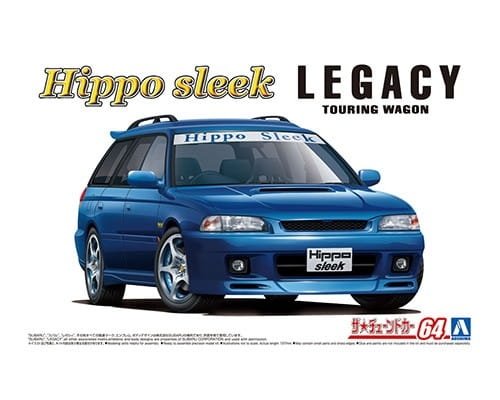 Aoshima 05800 Subaru Hippo Sleek Legacy Touring Wagon &amp;#39;93 1/24