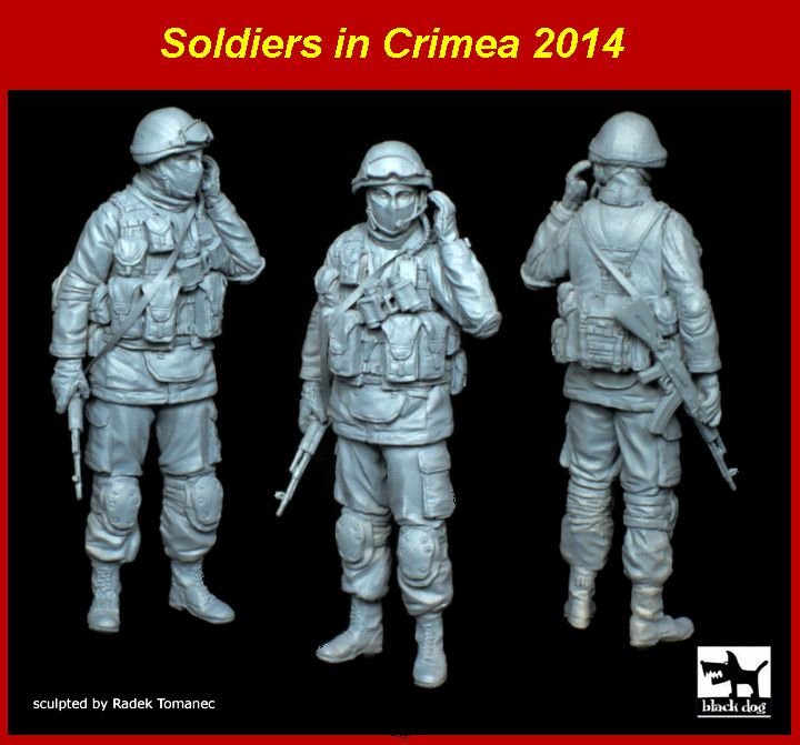Black Dog F35101 Soldier in Crimea N°2 1/35 – immagine 3