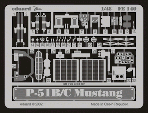 Eduard FE140 P-51B/ C ICM 1/48