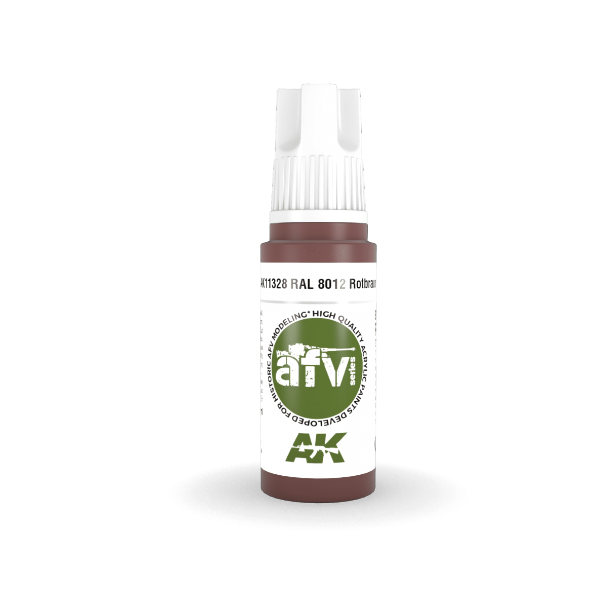 AK Interactive AK11328 RAL 8012 Rotbraun 17ml – Bild 2