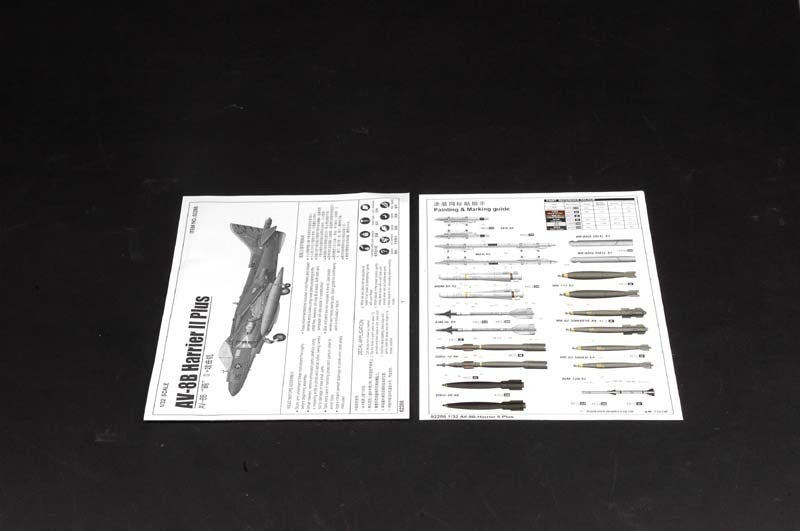 Trumpeter 02286 AV-8B Harrier II Plus 1/32 – immagine 3