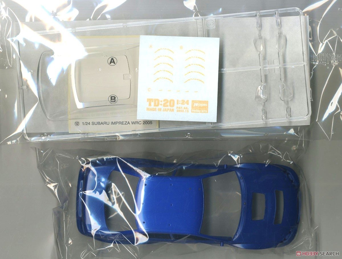 Hasegawa 20454 Subaru Impreza WRC 2005 2005 Rally Mexico Winner 1/24 – imagen 2