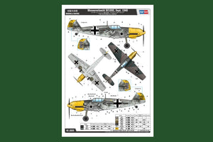 Hobby Boss 81809 Messerschmitt Bf109E Sept 1940 1/18 – imagen 3