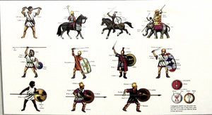 Hat 8152 67 Carthaginian Soldiers 1/72
