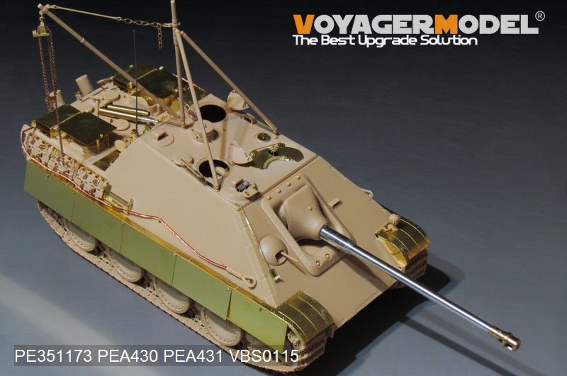 Voyager Model PE351173 WWII Sd.Kfz.173 Jagdpanther G2 Version Basic Upgrade set（For MENG TS-047）1/35 – Bild 14