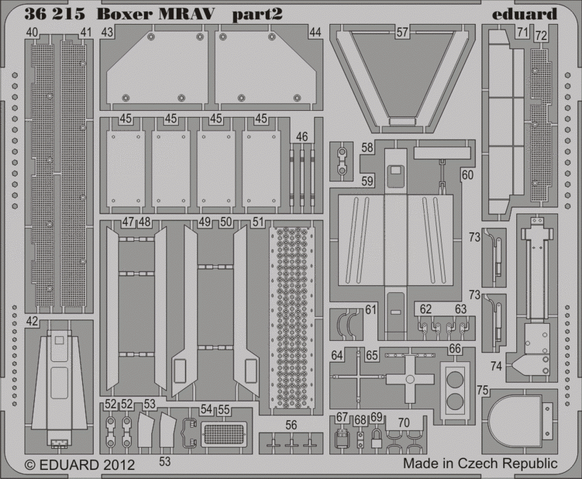 Eduard 36215 Boxer MRAV 1/35 Hobby Boss – zdjęcie 2