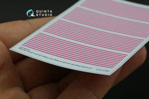 Quinta Studio QP32006 Magenta rib tapes Fokker Dr. (F.)I-D.VII (All kits) 1/32 – Bild 8