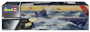 Revell 05180 German Submarine Type IX (U505) - Limited Edition 1/72
