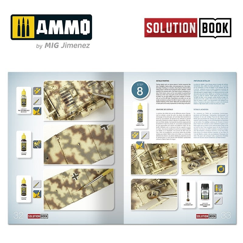 AMMO by Mig Jimenez 7727 SOLUTION BOX 21 – WWII German Mid-War Vehicles – immagine 9