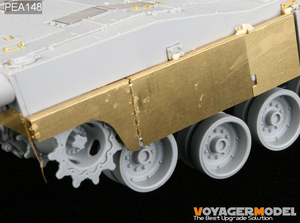 Voyager Model PEA148 Modern US Army M1A1&amp;amp;M1A2 side skirts (For DRAGON 3535/3536) 1/35 – imagen 4