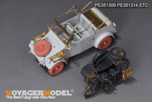 Voyager Model PE351314 WWII German Kubelwagen Type 82 Africa Troop Version Upgrade Set For MENG VS-015 1/35 – Bild 12