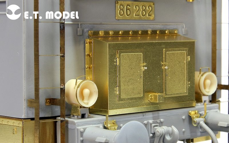 E.T. Model A35-001 Steam Locomotive BR86 DRG For TRUMPETER 00217 1/35 – Bild 19