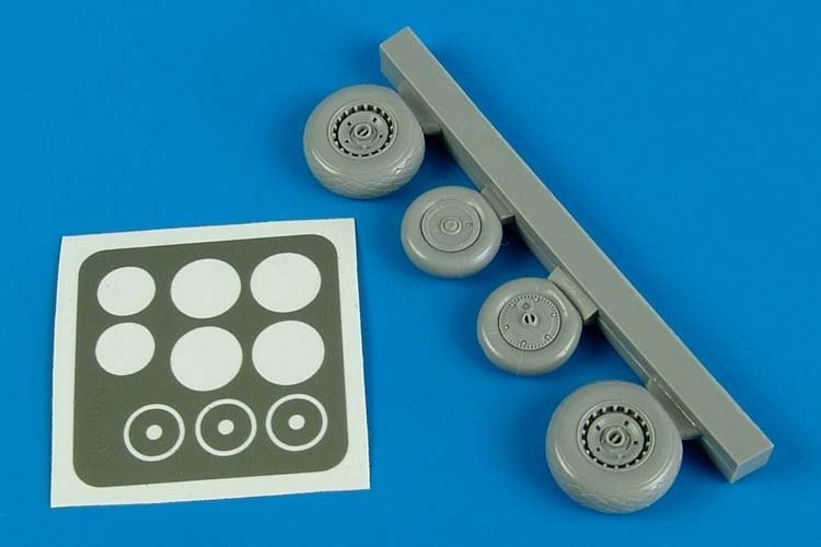 Aires 4540 Me-262A wheels & paint mask 1/48 HOBBY BOSS