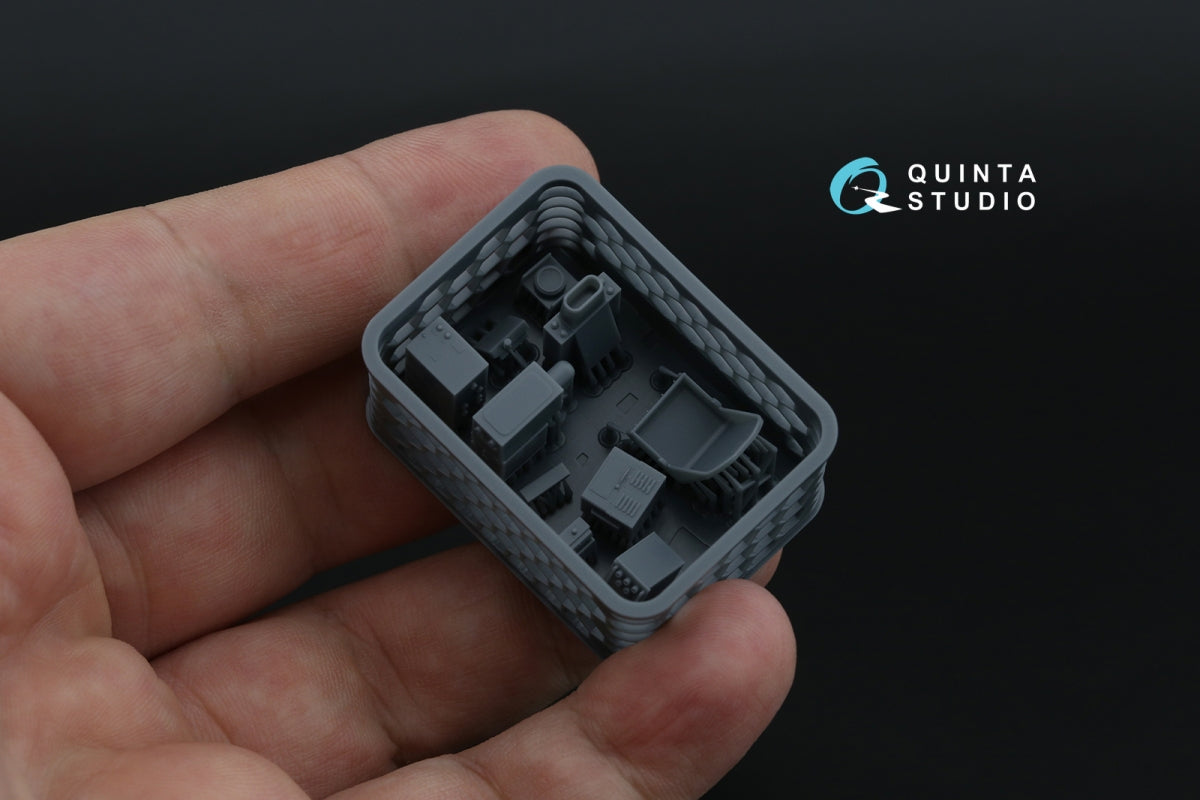 Quinta Studio QD+48555 Bristol Beaufighter NF.Mk.VI 3D-Printed &amp;amp; coloured Interior on decal paper (Tamiya) (with 3D-printed resin parts) 1/48 – immagine 6