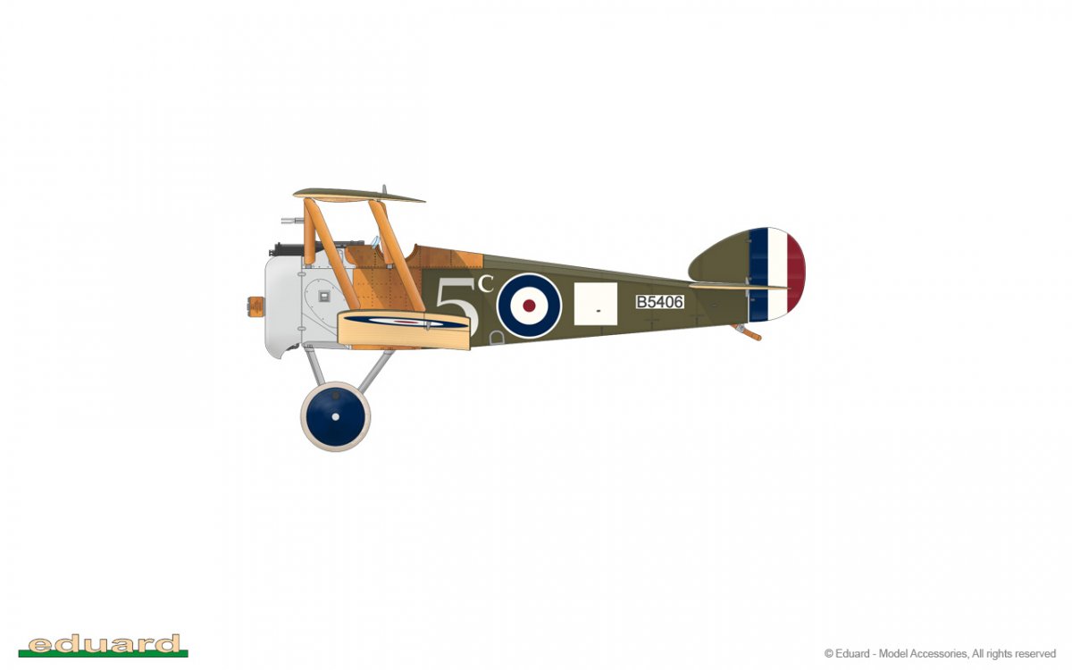 Eduard 8486 Sopwith F.1 Camel (Clerget) 1/48 – immagine 13