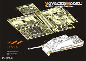 Kit de mise à niveau de base Voyager Model PE35996 pour Jagdpanther G2 de la Seconde Guerre mondiale, compatible avec la maquette TAKOM 2118 au 1/35