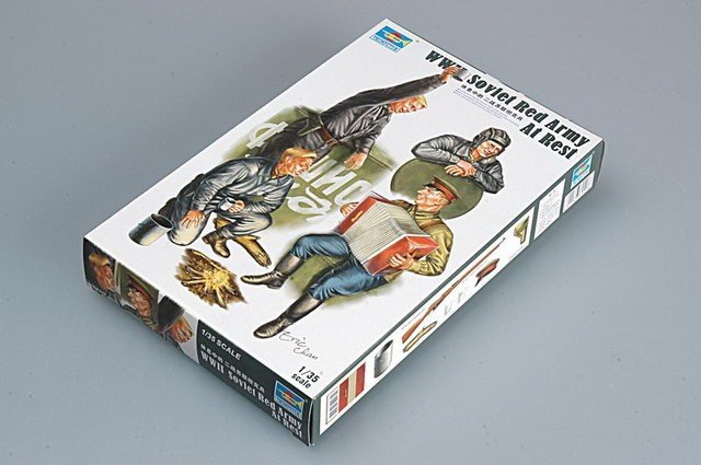 Trumpeter 00413 Soldat soviétique de char de la Seconde Guerre mondiale (1/35) – image 2