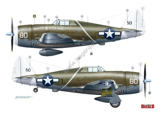 Kagero KD48006 Republic P-47 Thunderbolt D 1/48 – imagen 3