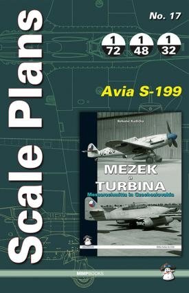MMP Books 78715 Plans à l'échelle n° 17 Avia S-199 EN