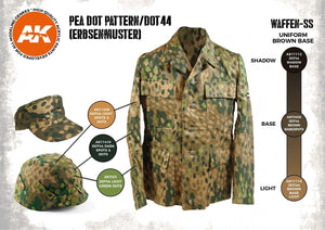 AK Interactive AK11623 PEA DOT PATTERN/DOT44 (ERBSENMUSTER) – image 3