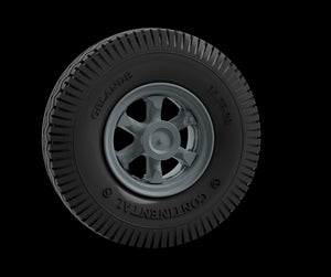 Panzer Art RE35-801 Vomag 8LR 9t truck Road wheels (Continental) 1/35 – immagine 4