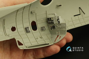 Quinta Studio QD32178 TBM-3 Avenger 3D-Printed coloured Interior on decal paper (Trumpeter) 1/32 – immagine 10