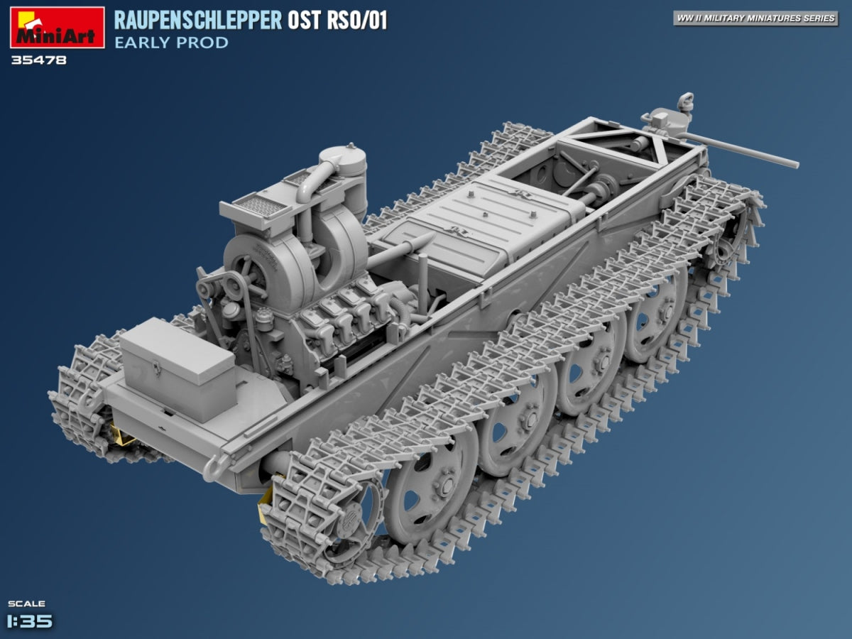 Miniart 35478 RAUPENSCHLEPPER OST RSO/01. EARLY PROD 1/35 – Bild 6