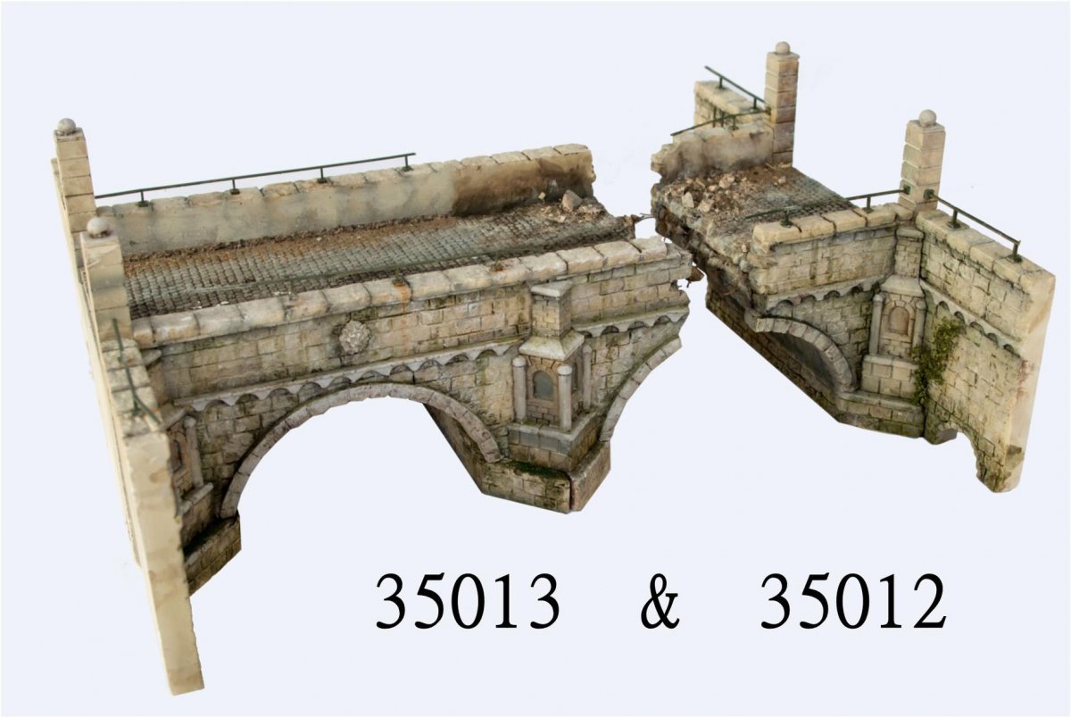 RT-Diorama 35013 Destroyed Stonebridge 1/35 – imagen 6