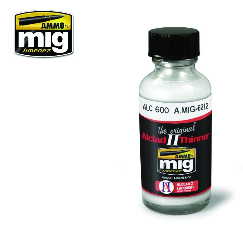 AMMO de Mig Jimenez 8212 AQUA GLOSS CLEAR ALC600 30ml