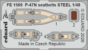 Eduard BIG49473 Republic P-47 N Thunderbolt - Big Ed Set (for MiniArt Kits) 1/48