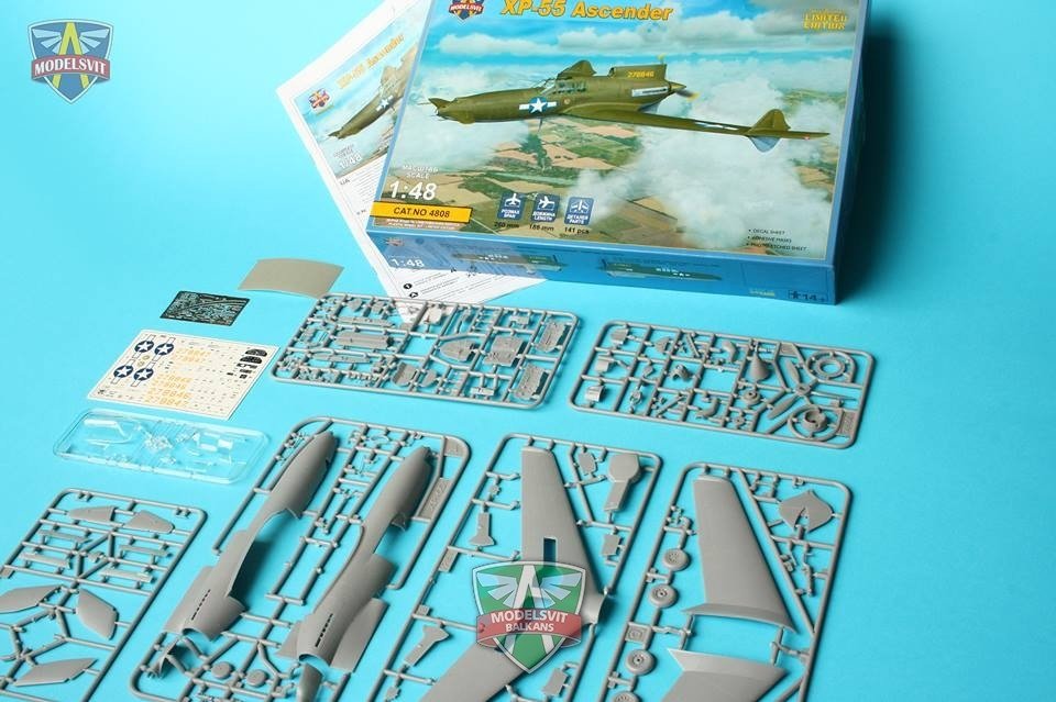 Modelsvit 4808 XP-55 Ascender (re-release) 1/48 – immagine 8