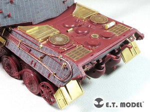 E.T. Model E35-259 WWII German KING TIGER（Henschel Turret）Basic (For MENG Kit) 1/35 – imagen 7