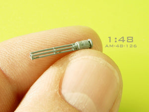 Master AM-48-126 Mi-24 (Hind D/E) - JakB-12.7 machine gun barrel and DUAS probe (metal and resin parts) 1/48 – Bild 7