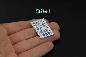 Quinta Studio QD35050 SD.KFZ.251 Family 3D-Printed &amp;amp; coloured Interior on decal paper ( Tamiya ) 1/35 – imagen 10