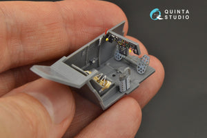 Quinta Studio QD48240 Bf 109E-3/4 3D-Printed &amp;amp; coloured Interior on decal paper ( Wingsy kits) 1/48 – Bild 8