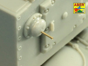 Aber 72L-70 Russian 107 mm ZIS-6 tank barrel for KV-2 1/72 – imagen 5